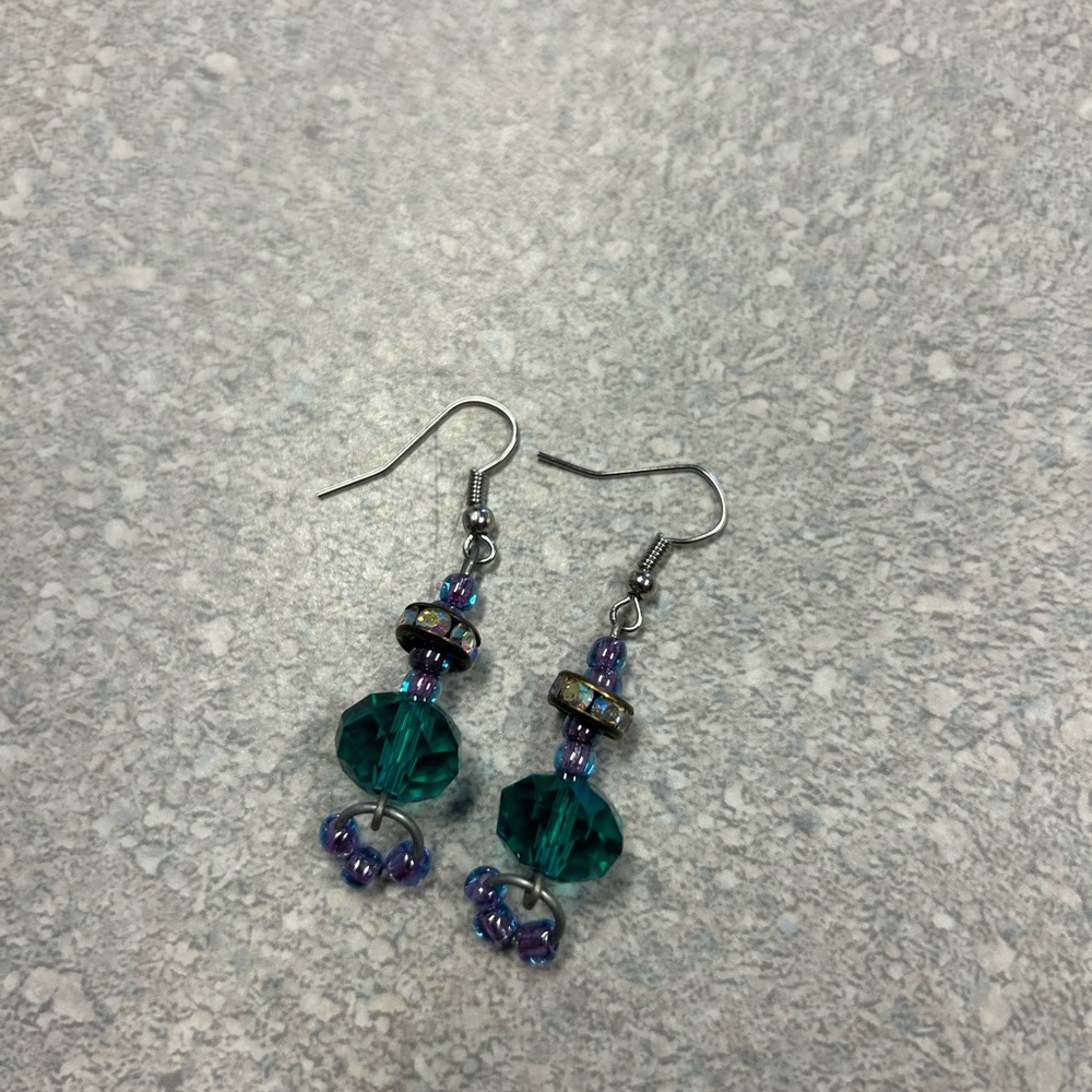 Handmade beaded earrings